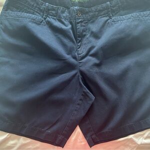 Ralph Lauren Lauren Jean Co. Blue Flat Front Shorts